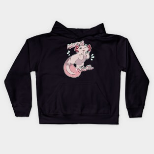 Anxious Axolotl Kids Hoodie